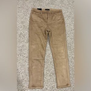 Banana Republic, High rise, suede, skinny jeans